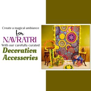 Navratri Decoration Accessories Artwork For Telegram