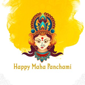 Happy Maha Panchami Greetings Template For Google Business Profile