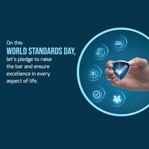 Image depicting a hand holding a shield with a checkmark, symbolizing quality standards.
