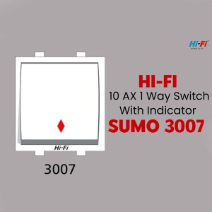 Hi-Fi SUMO 3007 10 AX 1 Way Switch with Indicator