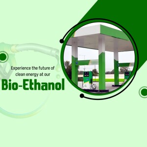 Bio-Ethanol Fuel Station Template For Instagram