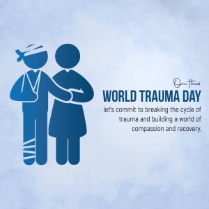 World Trauma Day Awareness Social Media Post For Threads