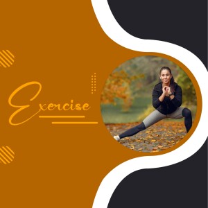 Woman in sportswear performing a lunge exercise outdoors.