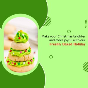 Freshly Baked Holiday Treats Template For Threads