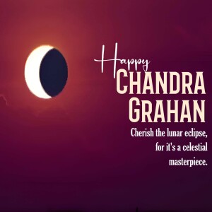 Happy Chandra Grahan Template For Facebook
