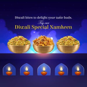 Diwali Namkeen Special Creative Design For X