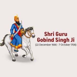 Shri Guru Gobind Singh Ji Poster For Threads