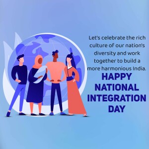 Happy National Integration Day Image For Google Business Profile