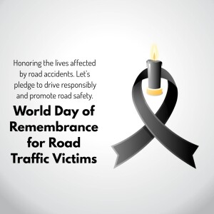 World Day Of Remembrance For Road Traffic Victims Branding Post For X