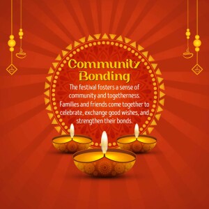 Diwali Community Bonding Graphic For Telegram