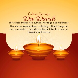 Dev Diwali - Festival Of Lights Social Media Post For Telegram