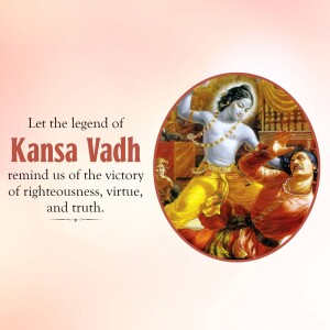 Kansa Vadh - Victory Of Righteousness Marketing Image For X