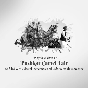 Pushkar Camel Fair Celebration Advertisement For Google Business Profile