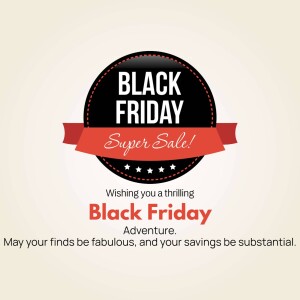 Black Friday Super Sale! Template For Pinterest