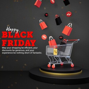 Happy Black Friday Sale Design For X