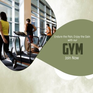 People working out on treadmills in a gym
