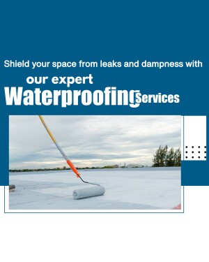 Waterproofing services for leak and dampness protection