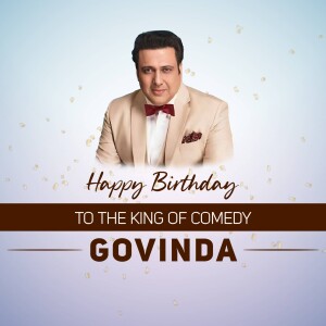Govinda Birthday Wish Template For Twitter