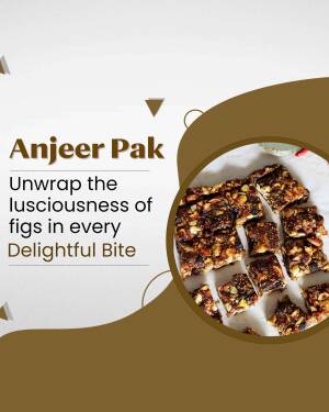 Close-up of Anjeer Pak, a traditional Indian fig sweet, arranged on parchment paper.
