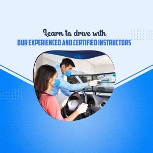 Driving instructor teaching a student in a driving simulator.