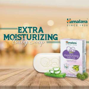 Himalaya Extra Moisturizing Baby Soap Promotional Banner For Google Business Profile