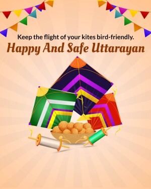 Colorful kites and spools for Uttarayan festival