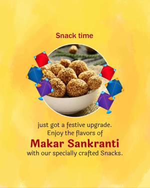 A bowl of Til Ladoo with Makar Sankranti decorations