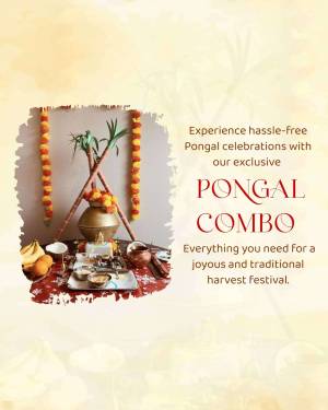 Pongal festival decorations and combo offer