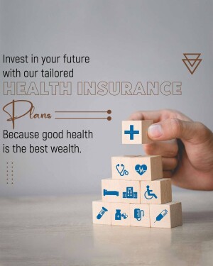 Wooden blocks forming a tower with health icons and a hand placing a block with a plus sign.