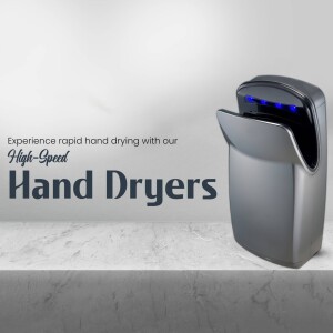 High-Speed Hand Dryer Advertisement Advertisement For Telegram