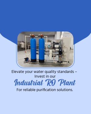 Industrial Reverse Osmosis (RO) Plant for Water Purification