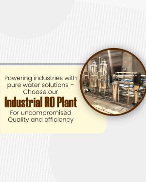 Industrial Reverse Osmosis (RO) Plant