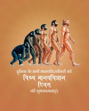Illustration depicting the evolutionary stages of humans from ape to modern man.
