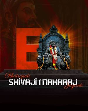 Image depicting Chhatrapati Shivaji Maharaj on his Jayanti