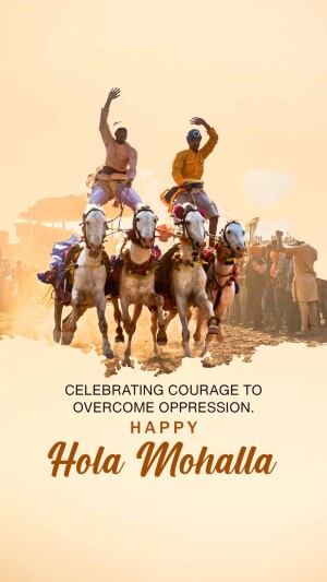Hola Mohalla Celebration Marketing Image For Twitter