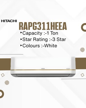 Hitachi RAPG311HEEA Air Conditioner Poster For Twitter