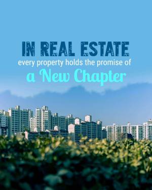 Real Estate - A New Chapter Advertisement For Twitter