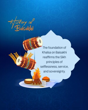 History Of Baisakhi Template For X