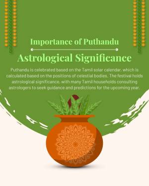 Puthandu Astrological Significance Graphic