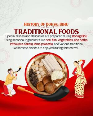 Assamese traditional foods served during Bohag Bihu festival