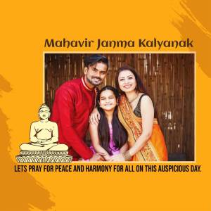 Family celebrating Mahavir Janma Kalyanaka