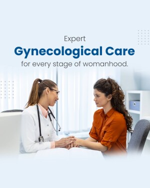 Doctor consulting with a female patient in a clinic