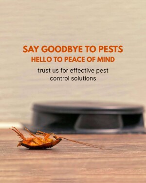 Effective Pest Control Solutions Artwork For Telegram