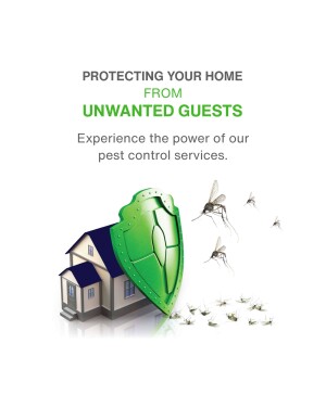 Pest Control Services - Protecting Your Home Promotional Banner For Instagram