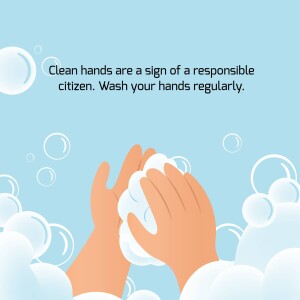 Handwashing Hygiene Creative Design For Instagram