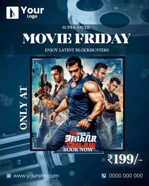 Movie Friday promotion with Salman Khan's 'Tiger Zinda Hai' poster