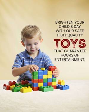 A young boy playing with colorful building blocks.