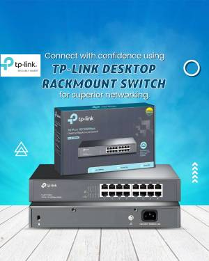 TP-Link Rackmount Desktop Switch product image