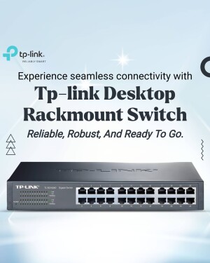 TP-Link Desktop Rackmount Switch - Reliable Network Connectivity