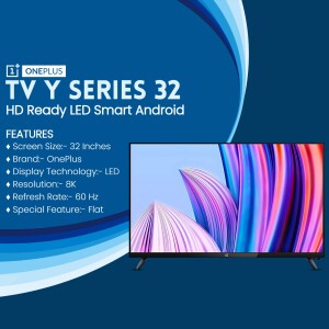 OnePlus TV Y Series 32 - HD Ready LED Smart Android TV Banner For Instagram